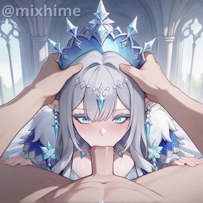 Mix Hime: Anastasya - scopata punto di vista duro (genshin impact Anastasya Feodorovna Snezhnaya)