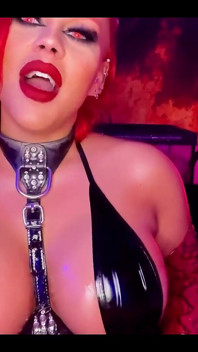 Sukubu Ms Red X pożera nasienie demona