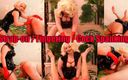 Arya Grander: Pegging med strap-on, kuk spanking, FemDom video