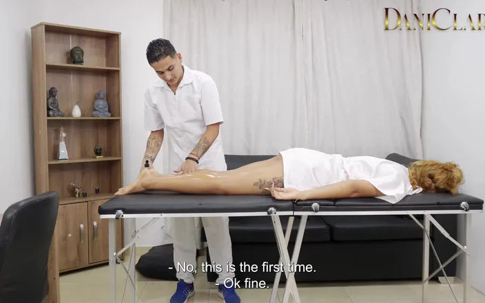 DaniClark: Masseuse Gets Very Surprice