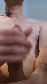 Jerk My Huge Dick and Blow My Morning Load