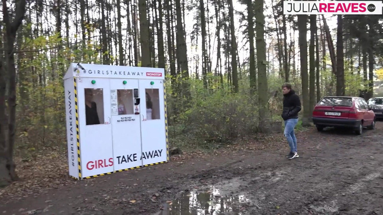Date your Dreamgirl: Blonde bends over for a hard fuck in the wild