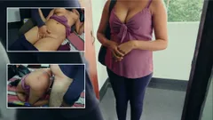 Scopata di sicurezza con la ragazza dell'amico nel convitto