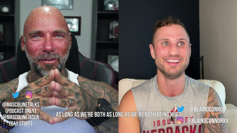 Raw and Uncensored with Masculine Jason: Porn star confessions - Blain O'connor (bölüm 88)