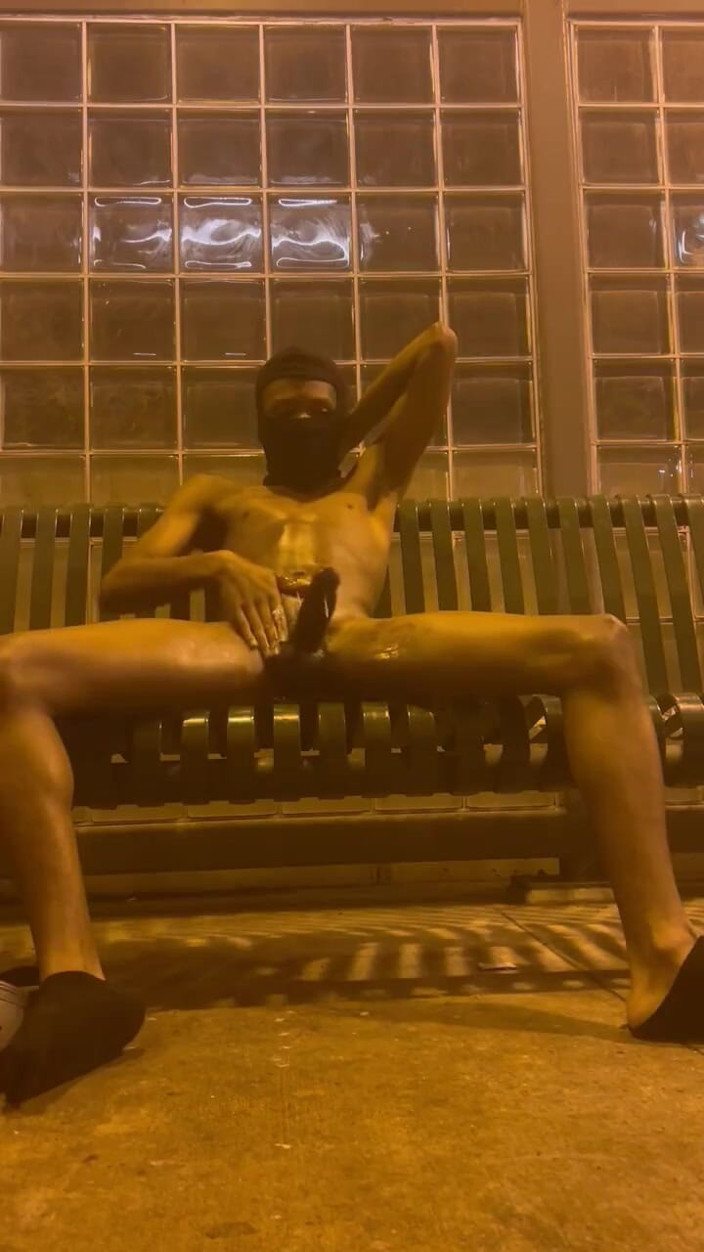 Rex Bitchington Blade: BBC Outside Cum