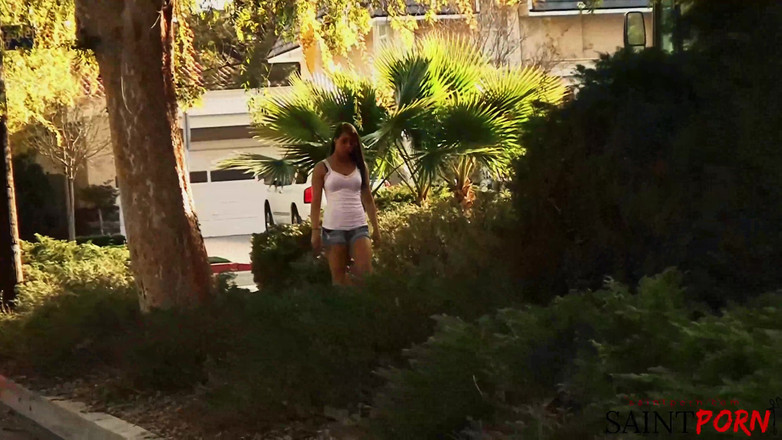 SaintPorn: Wife and Babysitter Share Husband’s Cock