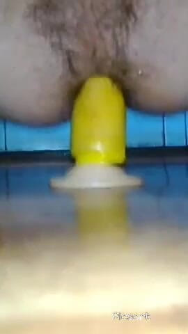 Transdrxxxka: Anal masturbation cum