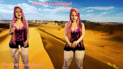 FinDom Goaldigger: Strap-on JOI