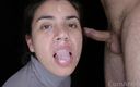 CumArtHD: Graue Gesichtsbesamung und Halskragen