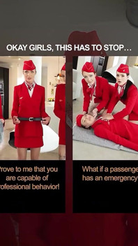 Cpr Training für freche lesbische Stewardessen angelika Greys, Cherry Candle und Matty mila Perez Turn XXX