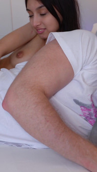 Oh, My God! I'm Jerking My Boyfriend's Dick off, and His Best Friend Is Discreetly Fucking Me From Behind with His Huge Dick!