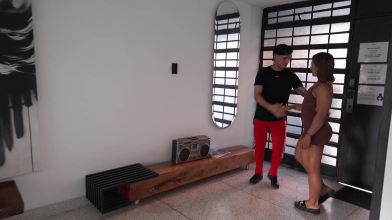 Big Jackson: I Fuck My Muscle Trainer at Her House Before the...