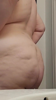 BBW Belly and Huge Titty Play