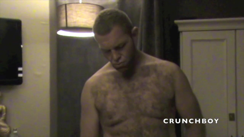 Crunch Boy: hairboy fucked by bear xxl cock in jockstrap