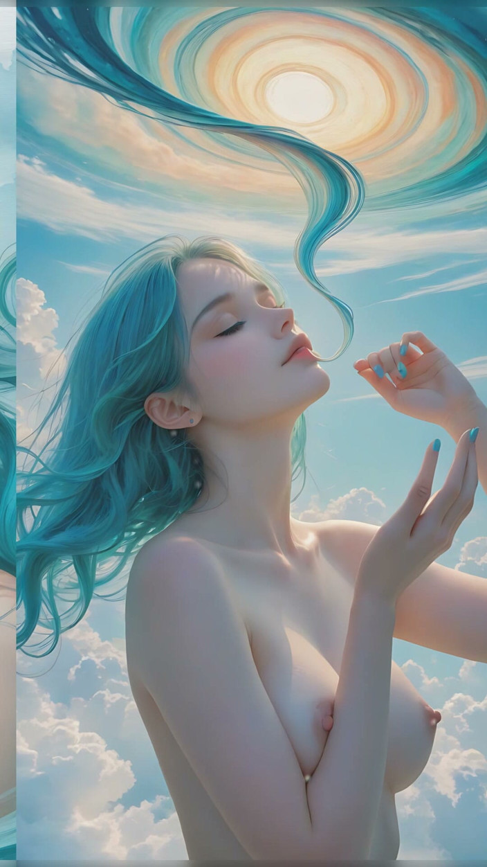 LustRender: Emerging From Violet-turquoise Vortex