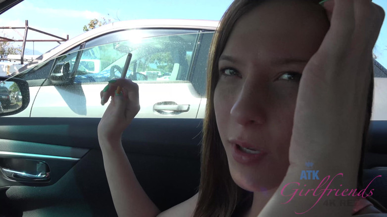 ATK Fans (Girlfriends): She Takes off Her Dirty Panties to Pee, and Has...