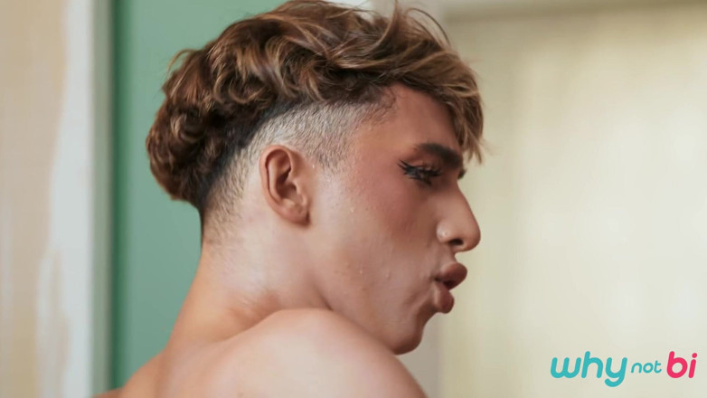 WhyNotBi: Men-thanks4giving Me Anal - Drake Von, Foxy Alex, Cherry Kiss