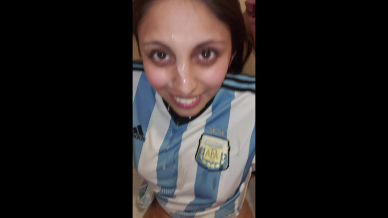 LoverDevilx: Argentyna Champion of America - Big Ass Fan zostaje zerżnięta przez...