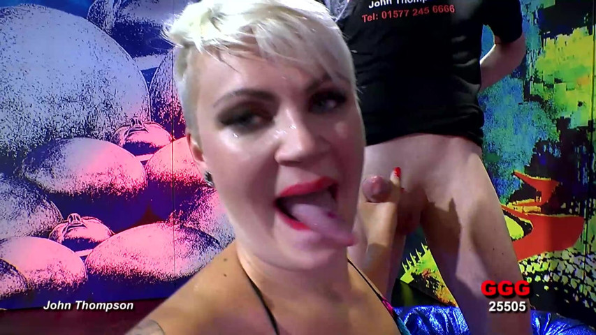 Blonde Pixie Bombshell Gangbanged by Hungry Studs (GGG John Thompson Studio)