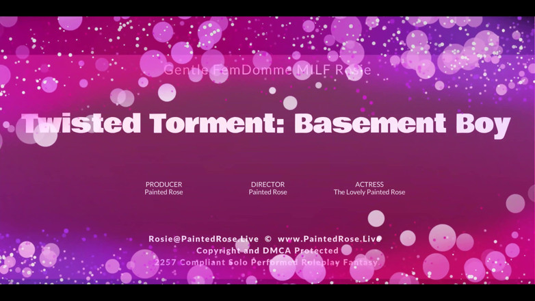 PaintedRose Taboo Femdom Fetish MILF: Basement Boy