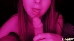 Amelie Dubon: 过夜 - 激情性爱和深喉 - 自制色情