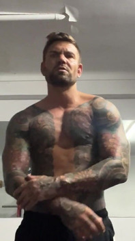 Dirty in the Gym After Training