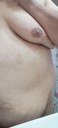Playing with My Tits