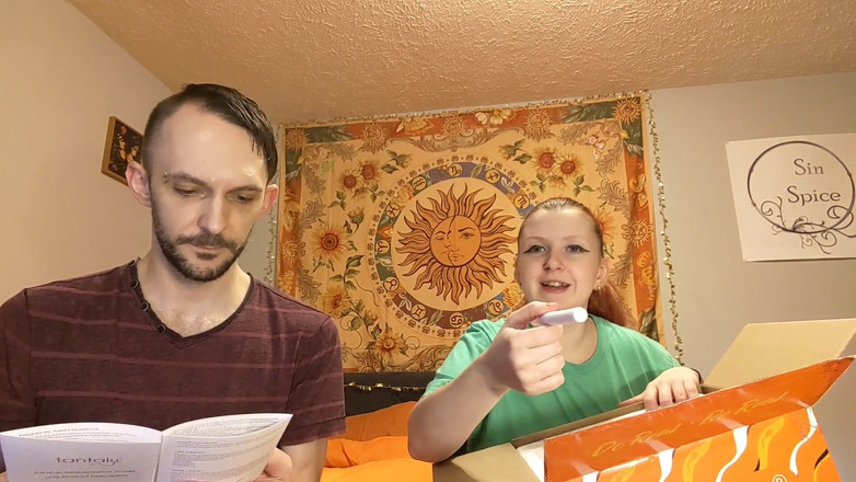 Sin Spice by Sophia Sinclair and Jasper Spice: タンタリー 5.5ポンド女性胴体セックスドールのアンボクシングとカップルセックス