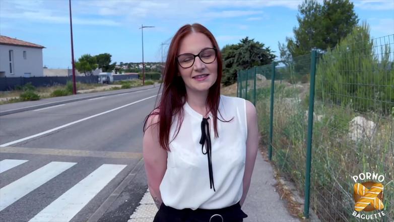 Porno Baguette: Lavyana, Naughty Redhead, Is Thirsty of Sex