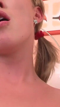 Lucky Man Get Sucked by Three Horny Teens Before Fucking Their Wet Cunts