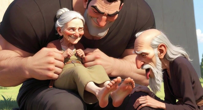 YOUR BEST FANTASY: Cuckold Husband Licks Wife's Feet While She Sits on Her...
