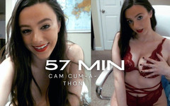 MiaNyx: 7+ Orgasmos molhados brincando com ambos os buracos de foda...
