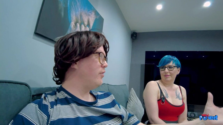 Nerd Pervert: Cleo Summers - Blue Bombshell