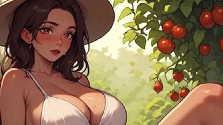 Aiwaifuloops: Waifu garden lady pOV volles video - höschen bei penetration &amp; bank...