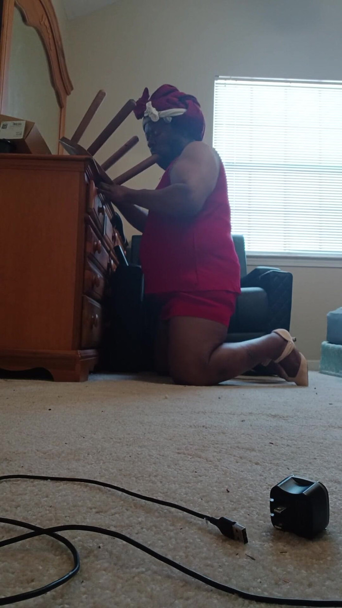 DURABLE PAPYRUS93: Red Dress Crossdresser Transvestite Crossdresser