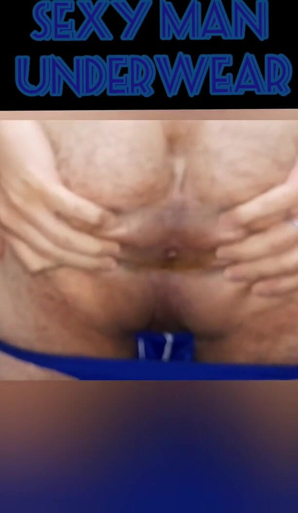 Davidandrexxx: Sexy blauer tanga
