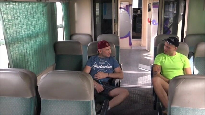 Gaybareback: Futută fără prezervativ în tren de o arăboaică heterosexuală