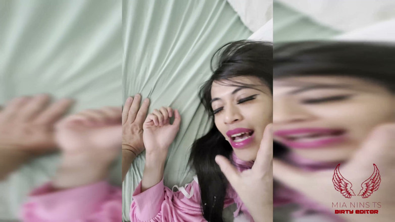 Trans xx xuisite: Pantera scopa Hoa con un punto di vista anale. Ladyboy...