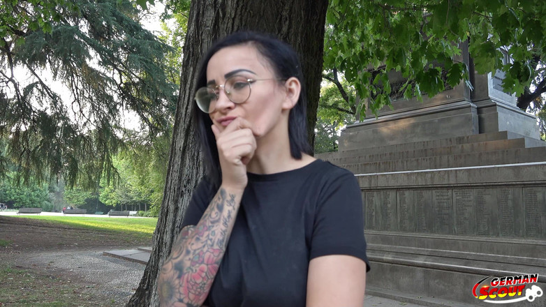 German Scout: German Scout - First Anal Sex Casting with Glasses Girl Natasha...