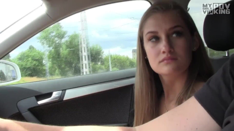 My girls VIP POV king: Tiffany tatum - blowjob im auto