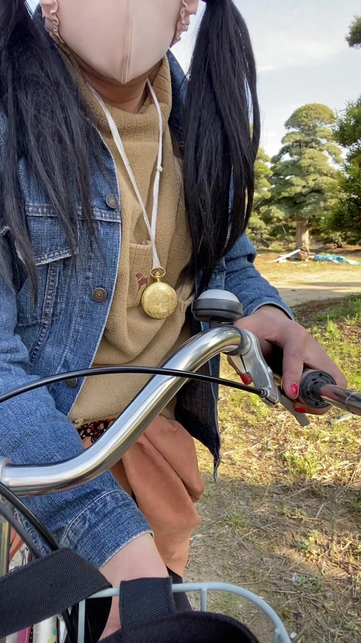 megu2002: No. 142 Vélo avec un rotor réglé sur la route