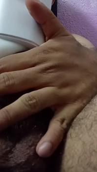 I Masturbate with My Sex Toy After a Month of Abstinence; I Try Not to Cum, but I Fail and Have an Orgasm.