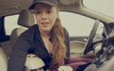 Nadia Foxx: Відео від першої особи, стоянка для дрочки... Миготіння, надрочування, дражнити, ковтати!