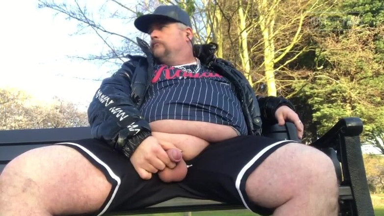 B A Bear: Fat Stepdaddy Getting My Cock Out