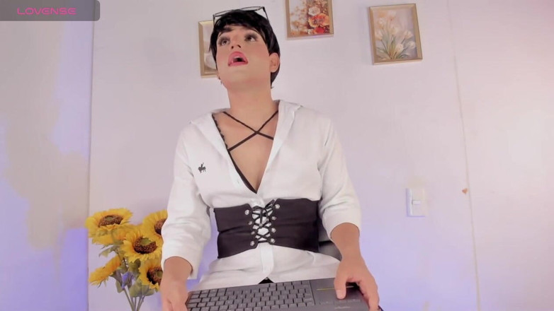 KenPrince: Cute Femboy Ken Masturbates and Bounces Fat Ass on Hard...