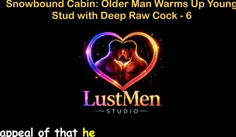 LustMen: Anglická audio gay sexuální příběh - sněhová chatka Starší muž zahřívá...