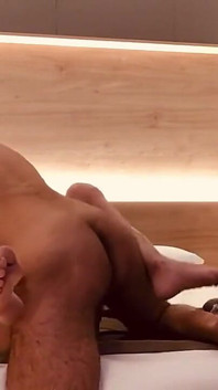 Wife Spanish MILF Masturbated and Fucked in Hotel
