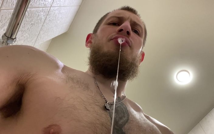 Hunky time: Straight Dominant, Session of Worship and Cum