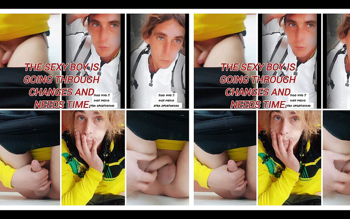 Sexi boy skinny nice: El chico sexy está pasando por cambios y necesita tiempo