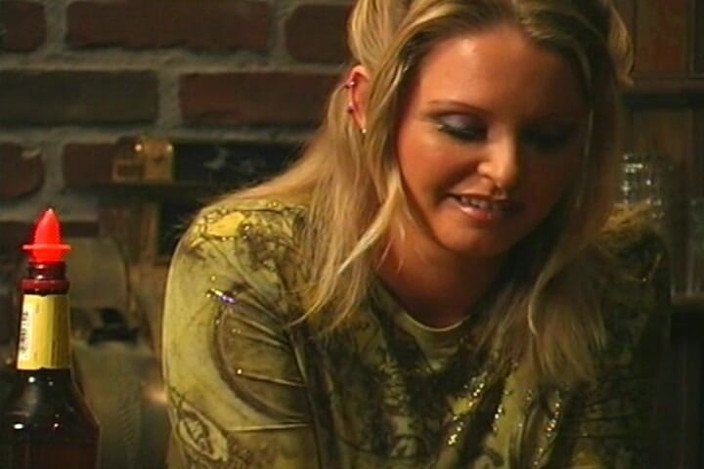 THAGSON RETRO: Blonde MILF Sucks and Fucks Hard in Bar Adventure